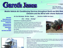 Tablet Screenshot of gjairconditioning.delfryndesign.co.uk